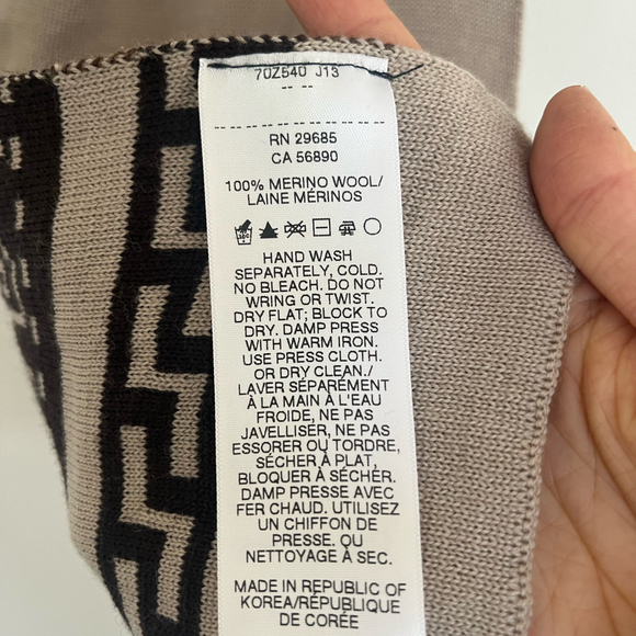 Pendleton 100% merino wool scarf - Picture 2 of 3